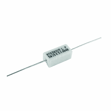 1000 Ohm Resistance NTE Electronics 25WA210 Vitreous Enamel Adjustable Wire Wound Resistor 25W Inc. 10% Tolerance 